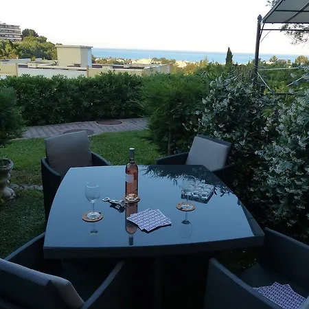 Apartamento 2 Pieces Jardinet Piscine Parking Vue Mer Villeneuve-Loubet